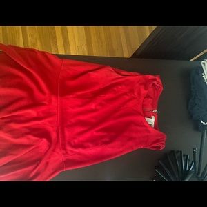 Alberto Makali, size 12, peplum top